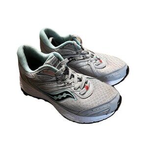 Saucony Cohesion 13 Women's Running Shoe Grey Mint US 10